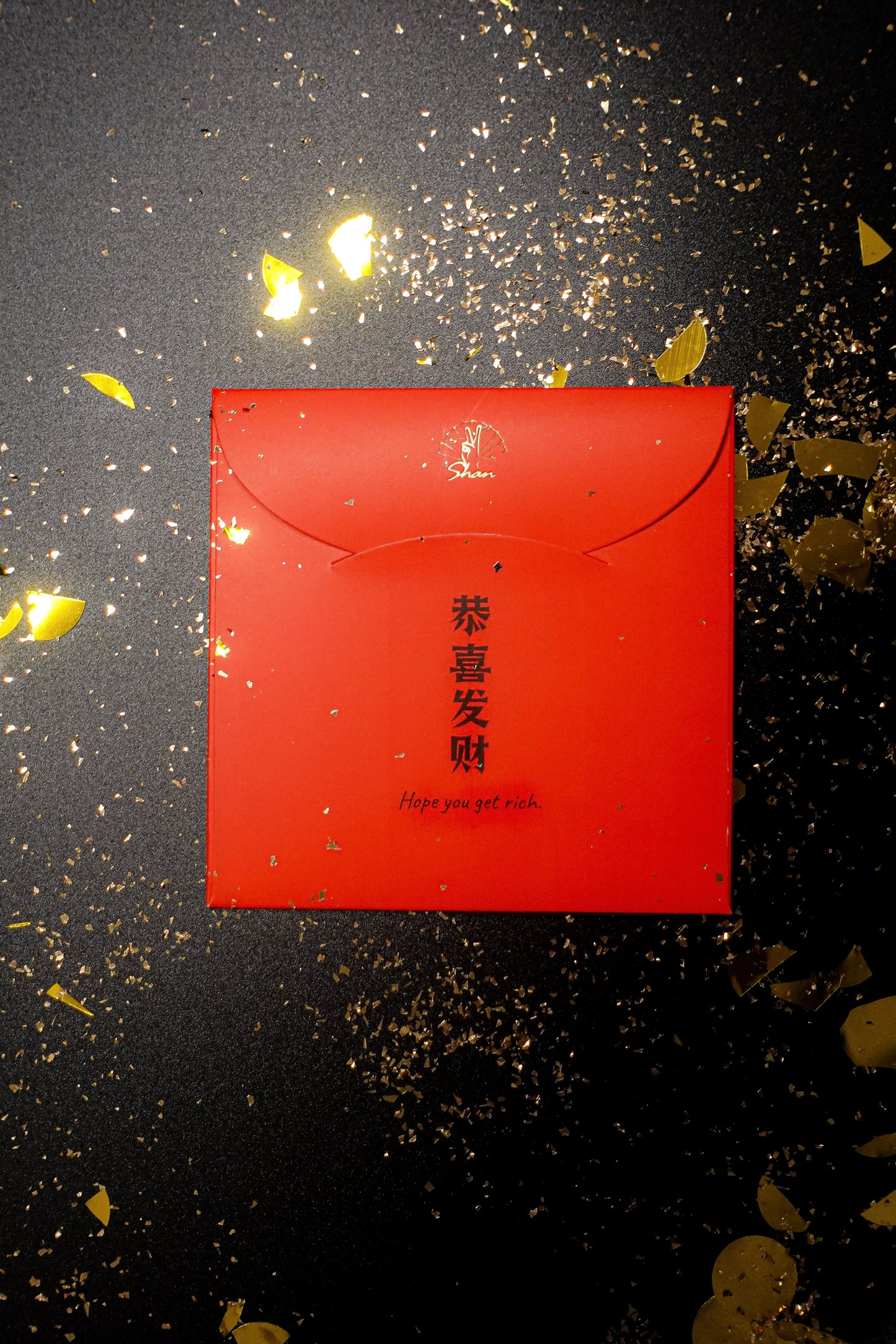 BE RICH - 5 Money Gods Red Envelopes (6pc)